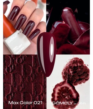 Гель-лак Gemely Max color №21, 10 мл TPO free